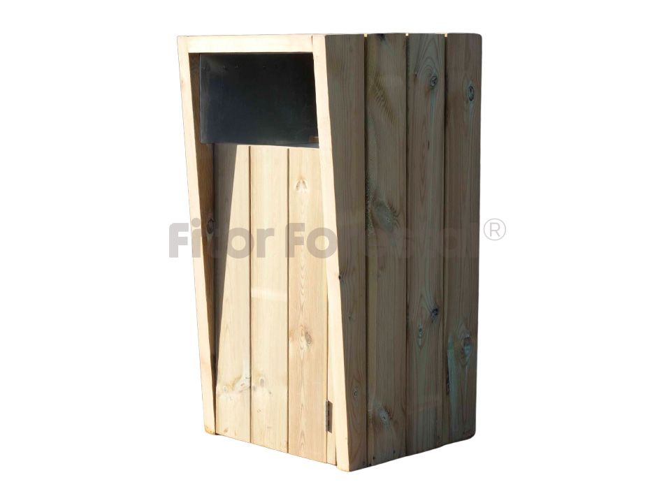 1 Papelera De Madera Besiberri FITORFORESTAL 1cos